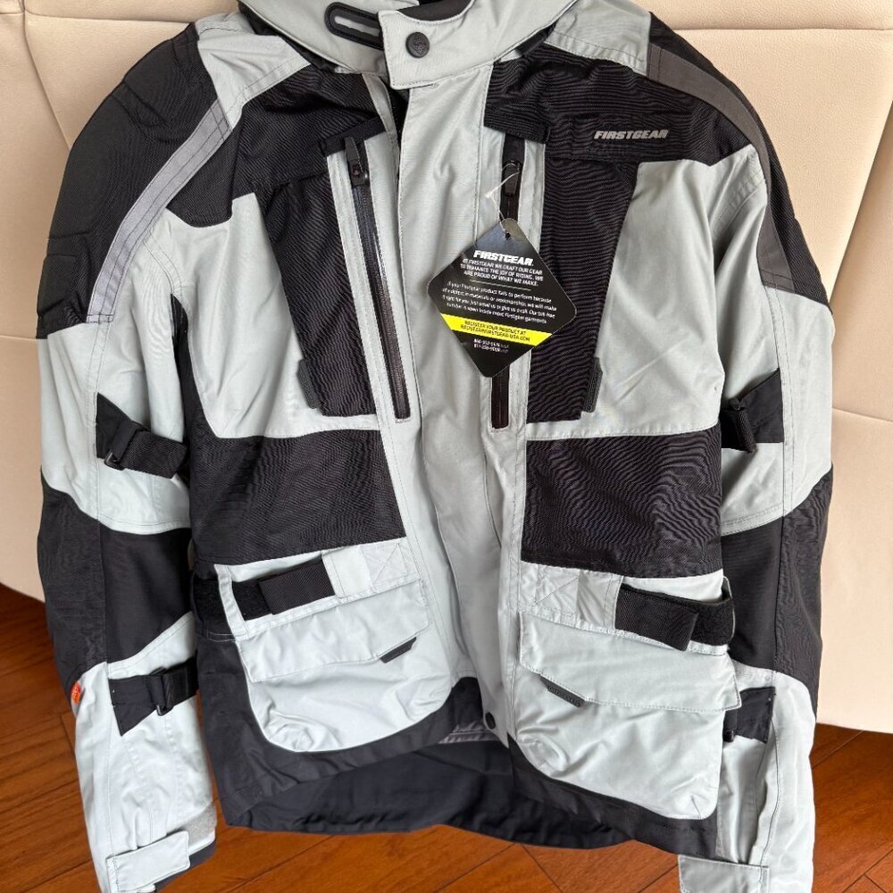 Firstgear Men's Kathmandu Motorcycle Jacket Size, Medium BRAND NEW SAVE $130.00 - Picture 3 of 7